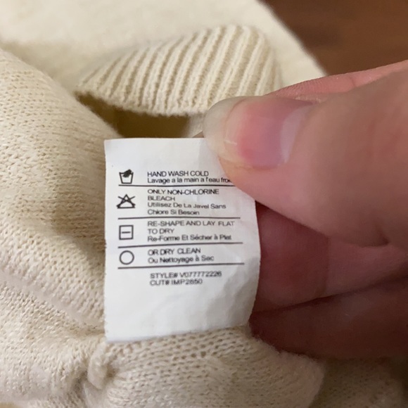 Vince textured sweater tank with pockets size S - Picture 10 of 10